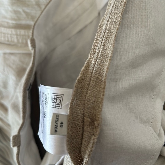 TOTEME Linen wide-leg pants - M/L (40) - Picture 11 of 14